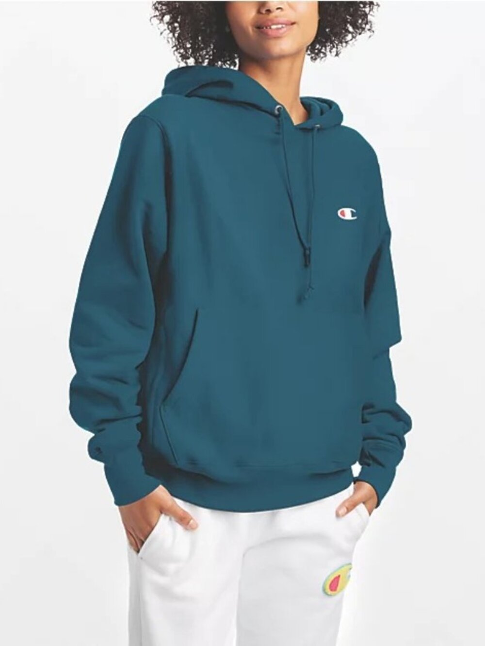 Champion Women's Reverse Weave Hoodie - Teal